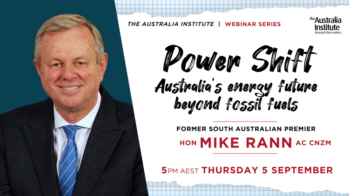 Power Shift with Mike Rann